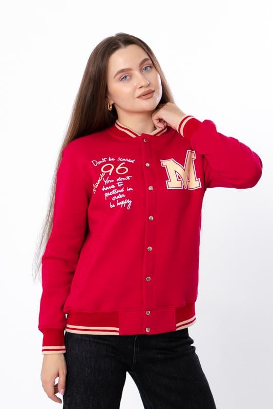 Бомбер жіночий Носи Своє р. 44 Червоний (8414-025-33)