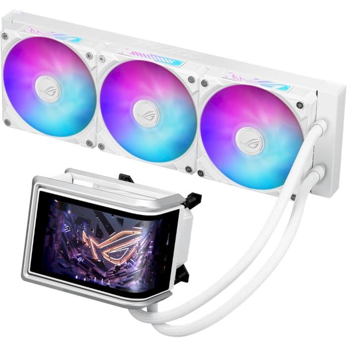 Система водяного охлаждения Asus ROG Ryuo IV 360 ARGB 120 мм White (90RC01N2-B0EAY0)