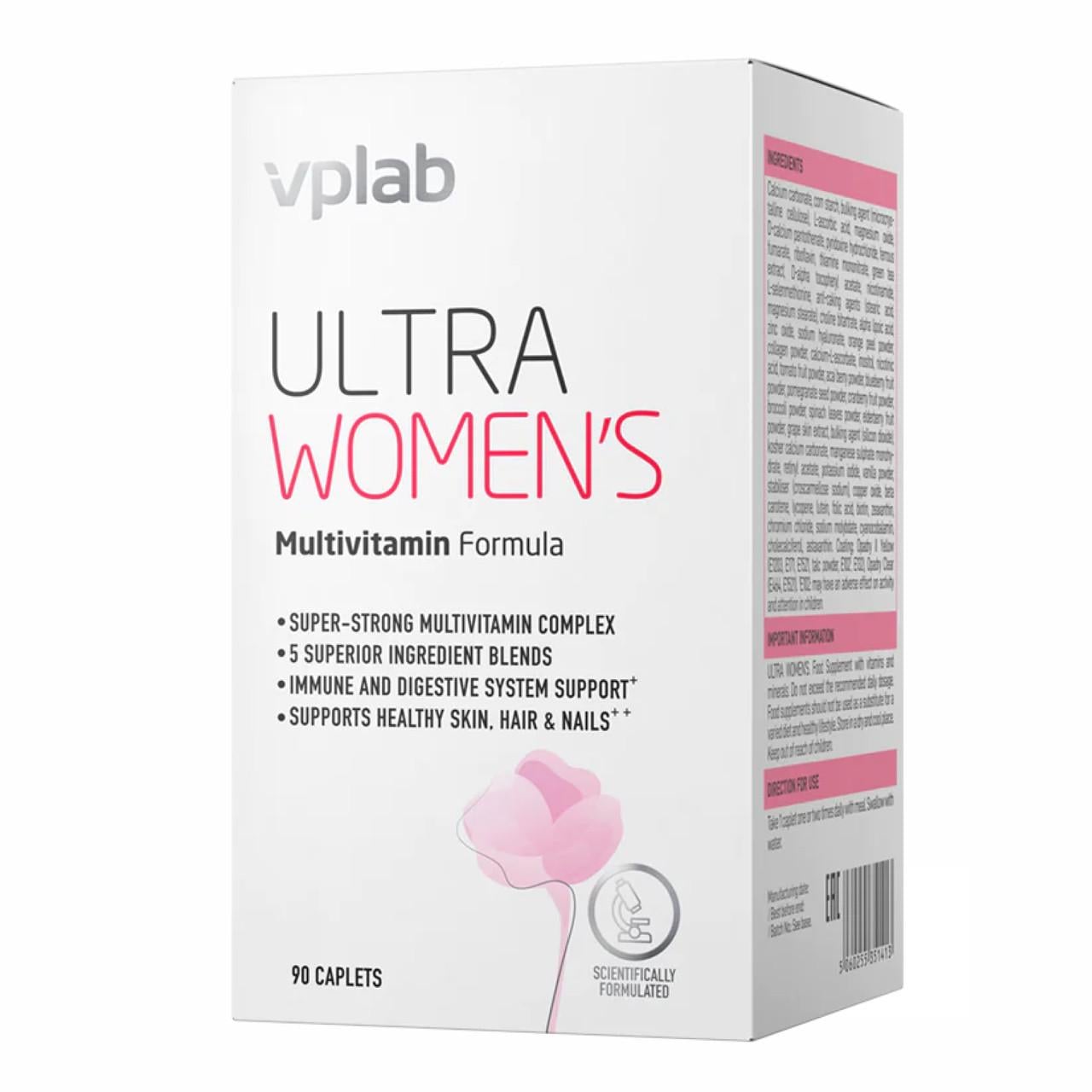 Витамины женские Ultra Women Multivitamin Formula комплекс для энергии/красоты и иммунитета 90 капсул (2969022458)