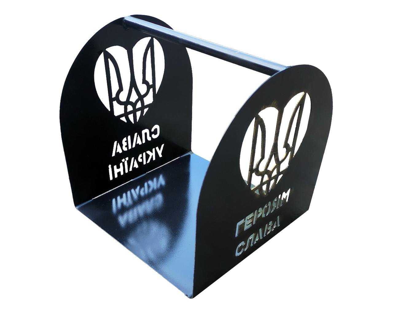 Дровниця Kram-kovka "Слава Україні" - фото 2 Дровниця Kram-kovka "Слава Україні" - фото 2