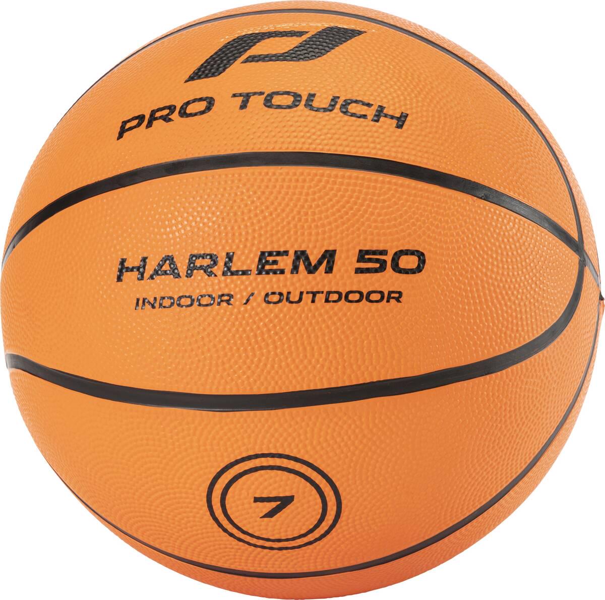 Баскетбольный мяч Pro Touch Harlem 50 Уни р. 7 Черно-оранжевый (00000018305)