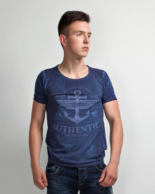 Футболка Geffe 1511 XXL Темно-синий (40107)