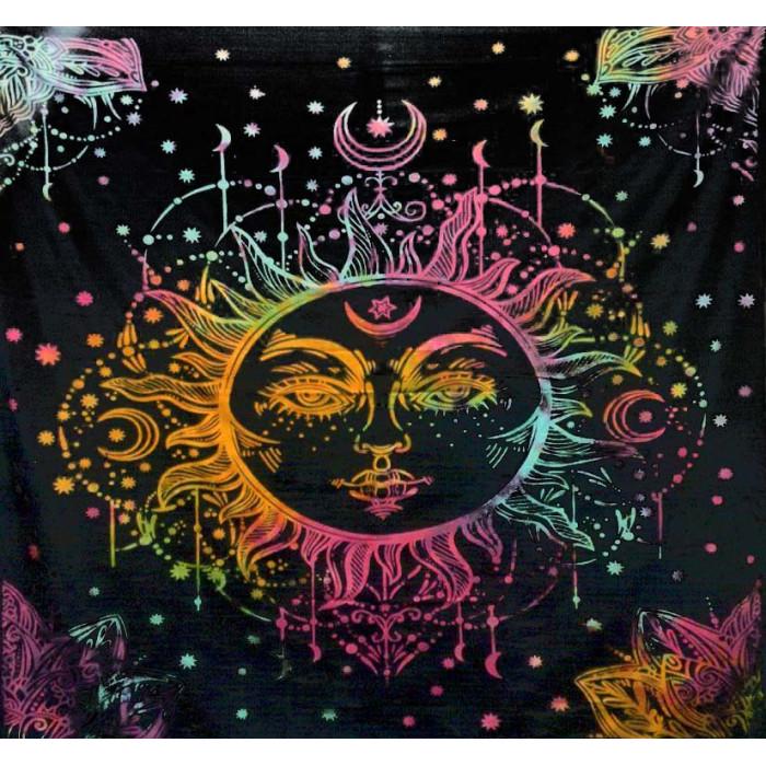 Покрывало двуспальное Серье Разноцветный (9040643)