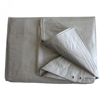 Тент 3х4 м 110 г/м2 Серебряный (71-502)