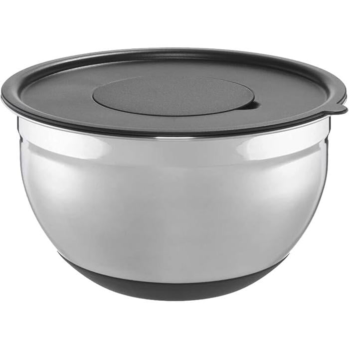 Миска с крышкой Vialex 24 см Серебристо-серый (2641735)
