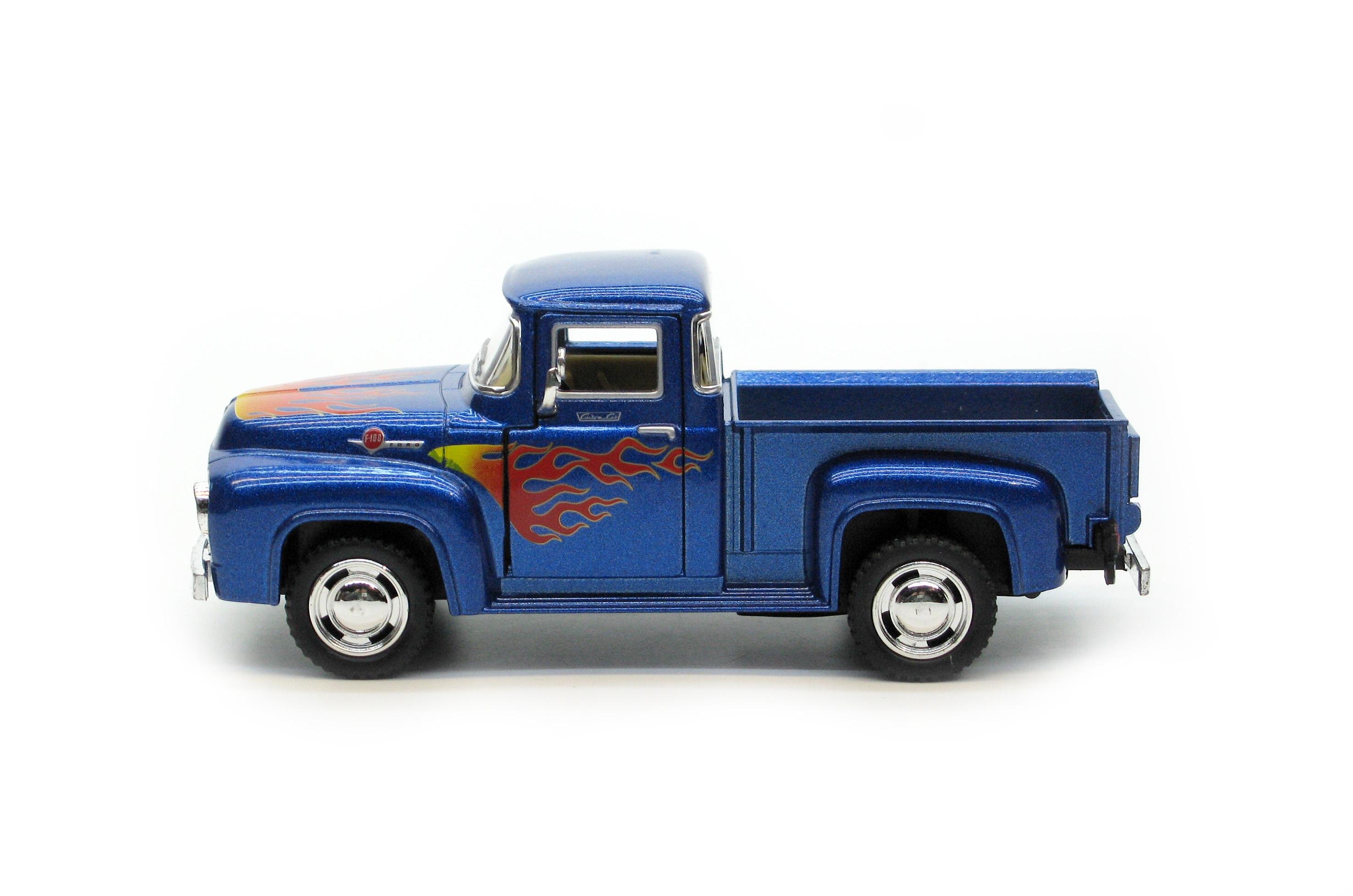 Машина металлическая KT5385F Ford F-100 Pickup with printing 1956 - фото 2