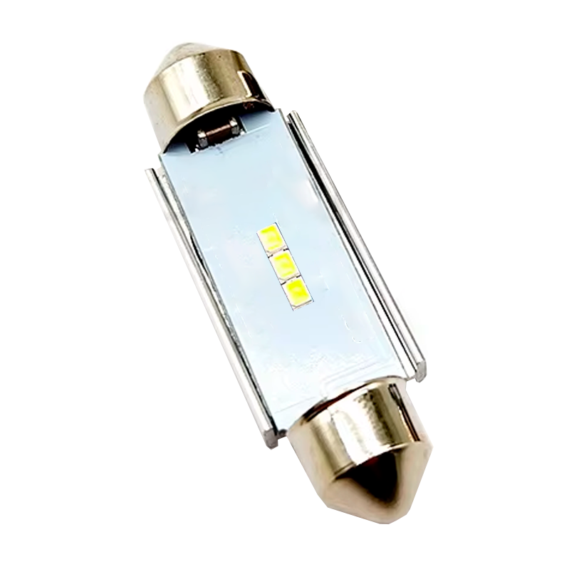 Автолампа Festoon C5W CSP-3 SMD біполярна з обманкою 36 мм і білим світлом 9-24V (2692849691)