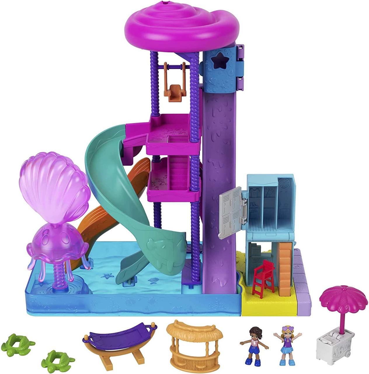 Игровой набор Polly Pocket Аквапарк GNG65