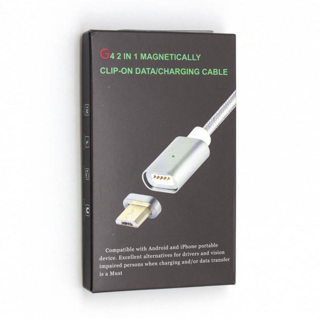 Кабель USB Cable Magnetic Clip-On Micro - фото 2