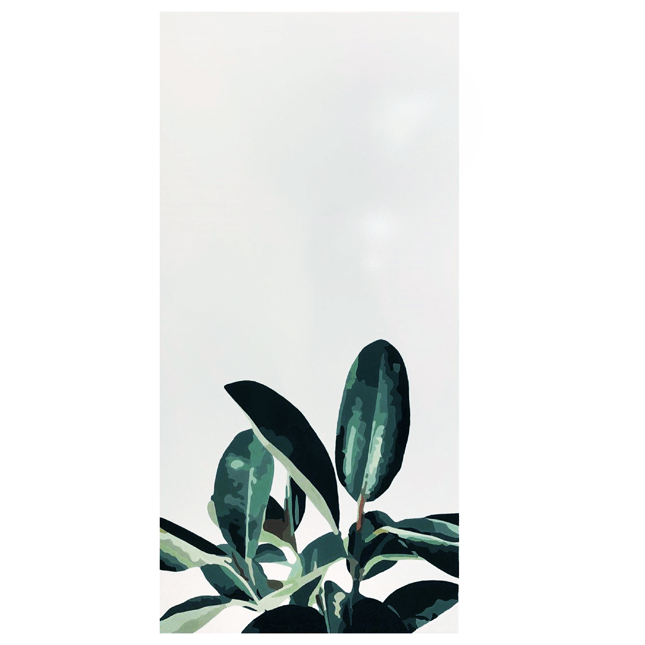 Металокерамічний обігрівач дизайнерський Uden-S-700 Тиша зі шнуром до 14 м2 978х475 мм (25748238)