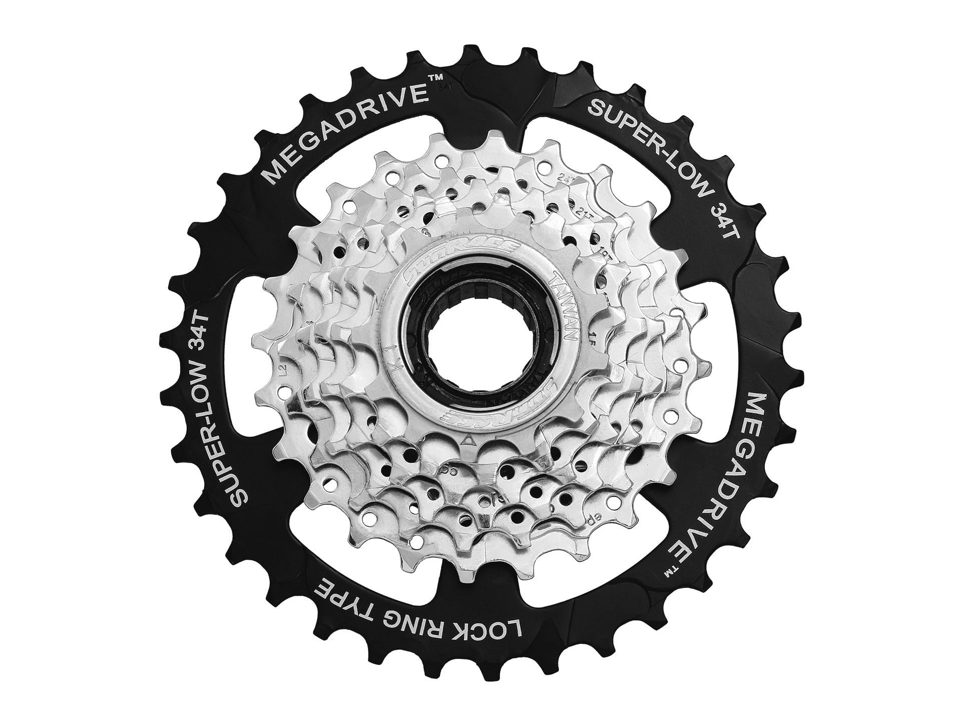 Трещотка SUN RACE M4S 7S 13-34T Zinc/Black