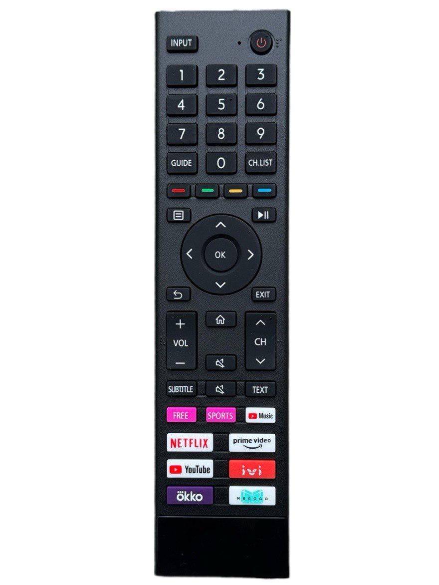 Пульт для телевізора Hisense ERF3E80H IR без голосового пошуку (3676)