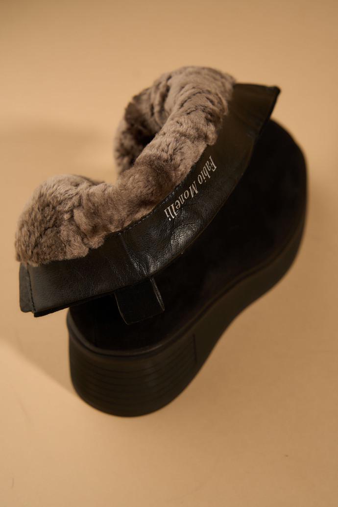 Черевики жіночі Fabio Monelli р. 41 Чорний (181705) - фото 3