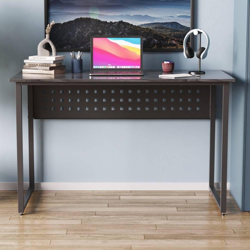Компьютерный стол Ferrum-decor Майк ДСП 16 мм 75x100x60 см Черный/Сосна Кембра (FRD-103851)