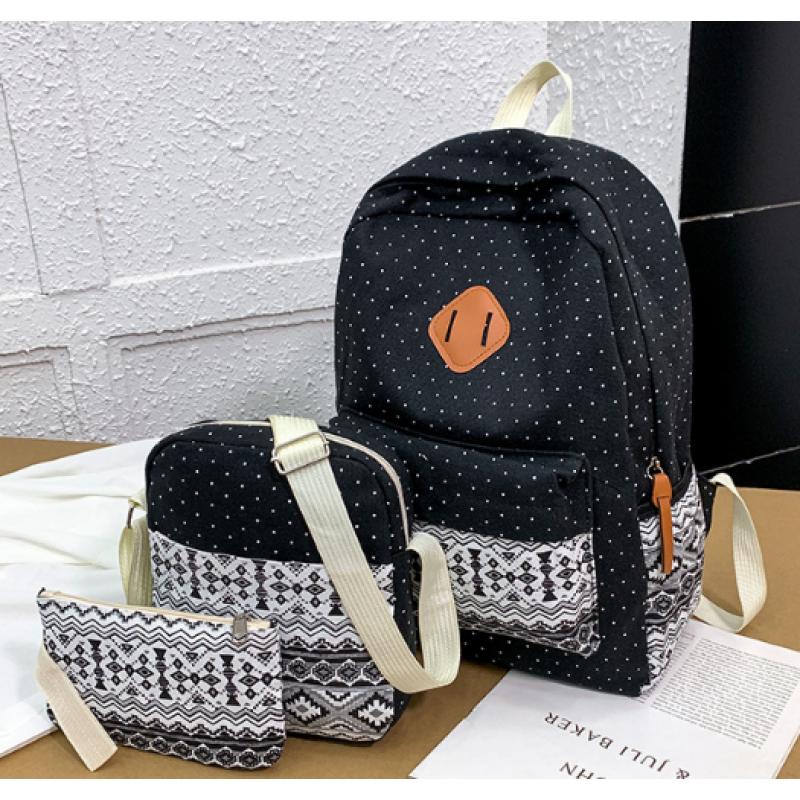 Комплект міський з трьох одиниць 40х28х11 см Чорний (570)