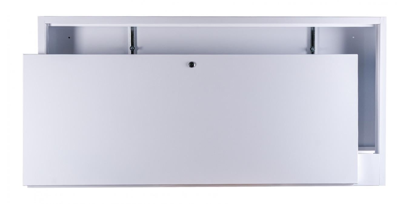 Шкаф коллекторный Галиндустрия ШКЗ-06 для наружного монтажа с двумя ключами Белый (132-119-ШКЗ-6)