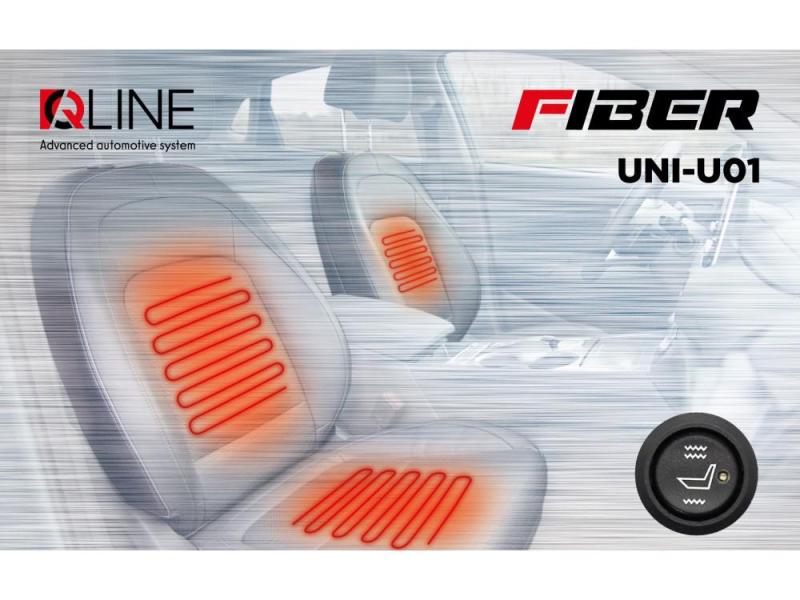 Подогрев сидений QLine Fiber UNI-U01 1 сидение