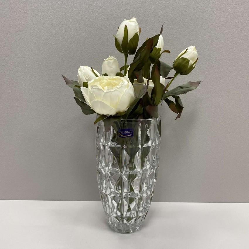 Ваза скляна Olens 102-876 Беллі 13x24,6 см (2133995137)