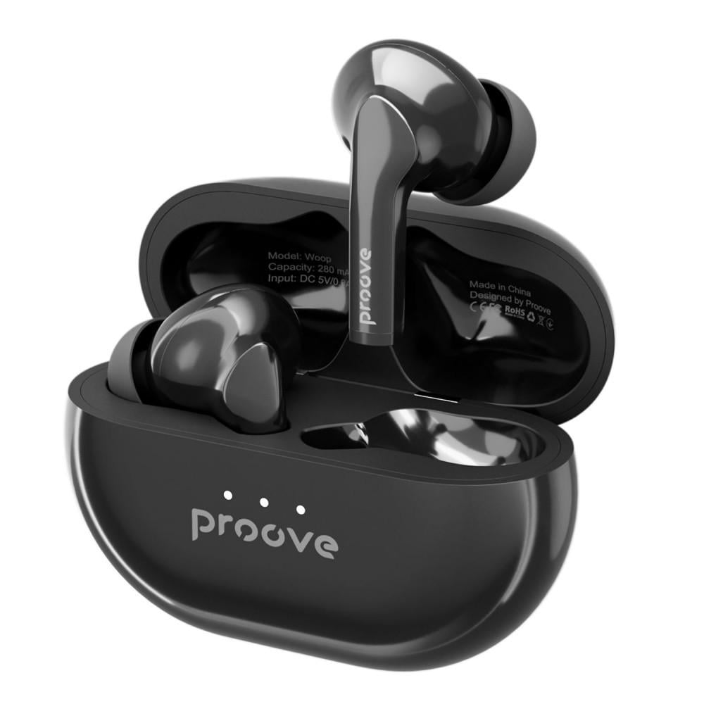 Навушники бездротові Proove Woop TWS with ANC Silver/Black - фото 4