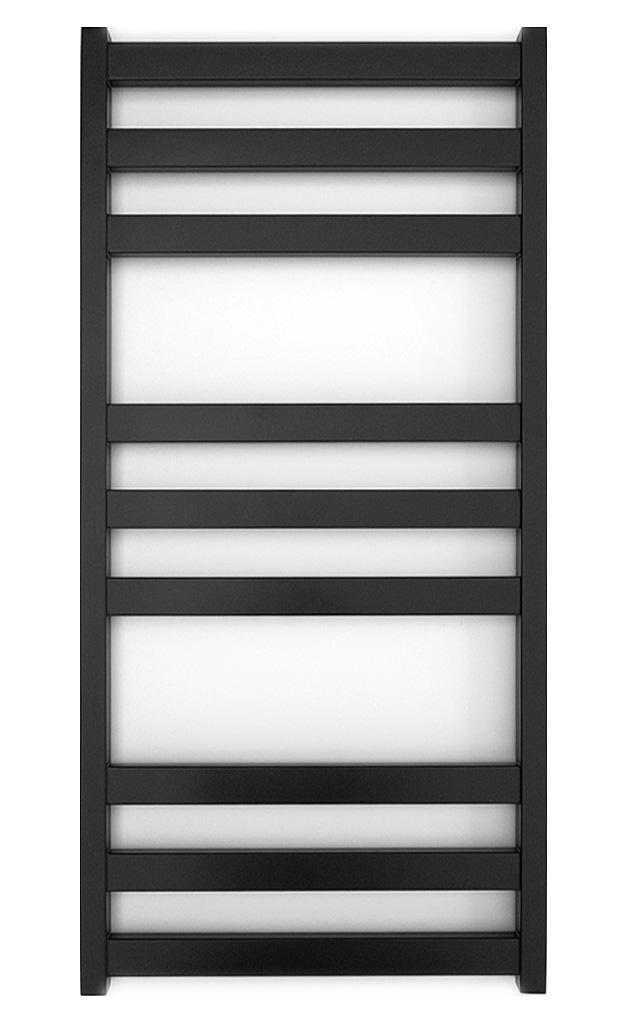 Полотенцесушитель Genesis Aqua Tristar flat 120x53 см Черный