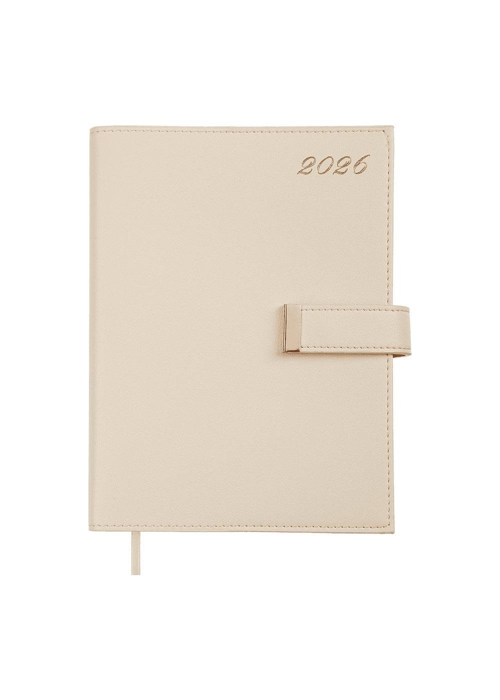 Щоденник Buromax 2026 NUDE А5 датований Бежевий (BM.21140-28)
