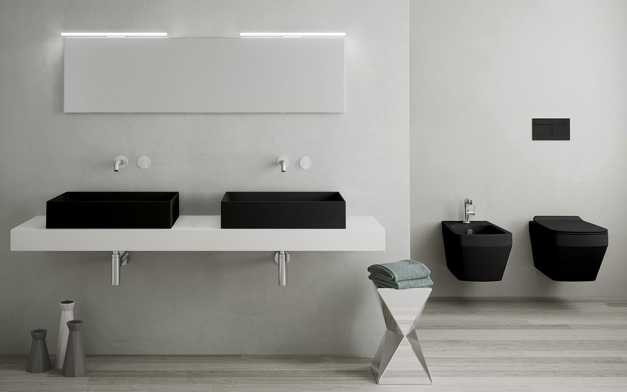 Умывальник накладной Simas Agile AG60NM 600x400x130 мм Черный (186026) - фото 2 Умывальник накладной Simas Agile AG60NM 600x400x130 мм Черный (186026) - фото 2