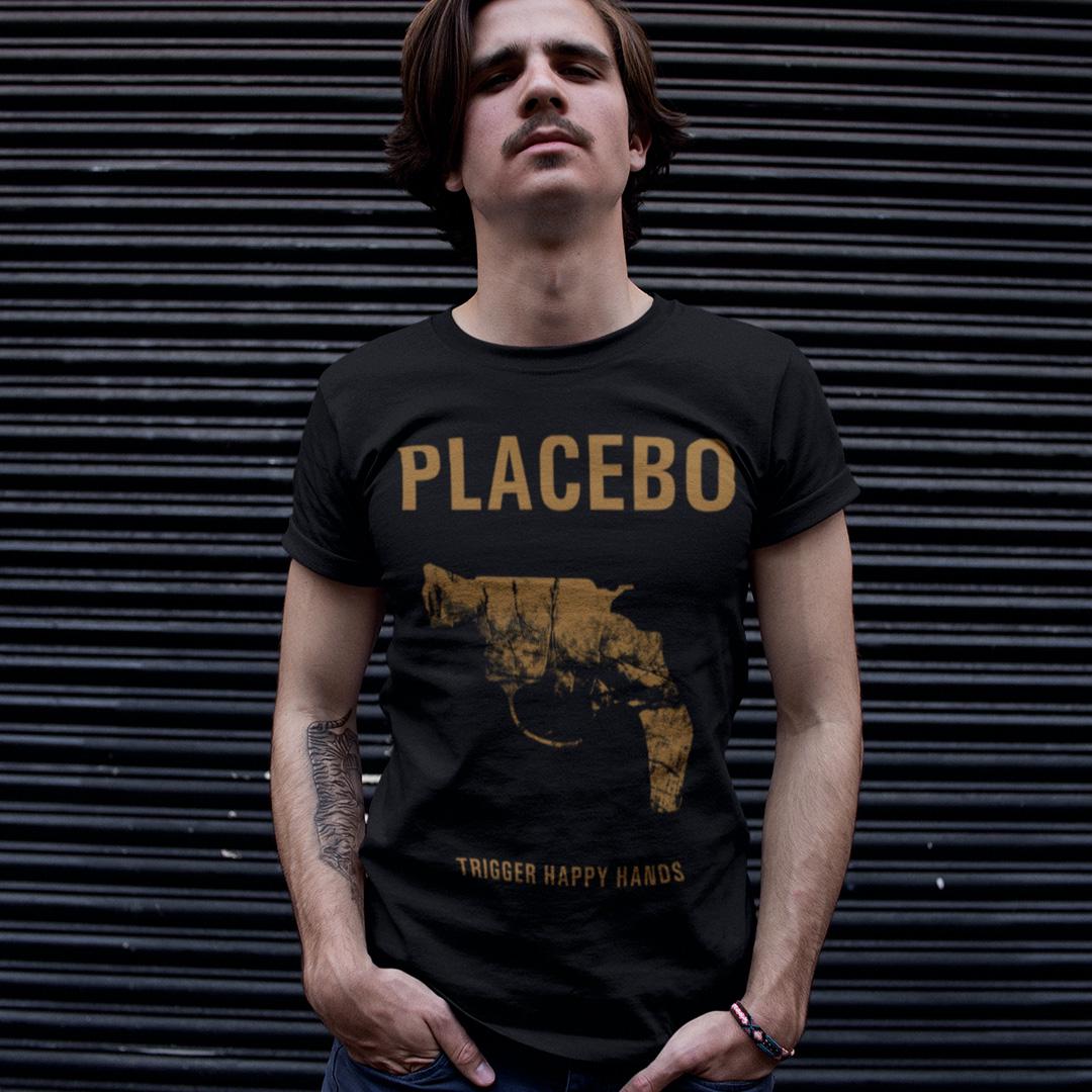 Футболка унисекс Placebo Trigger Happy Hands 3XL Черный (0000011476)