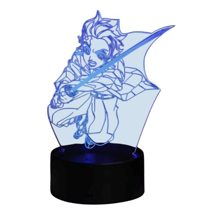 Светильник-ночник акриловый 3D Аниме Demon Slayer Танджиро Камадо 7 цветов (1040) Светильник-ночник акриловый 3D Аниме Demon Slayer Танджиро Камадо 7 цветов (1040)