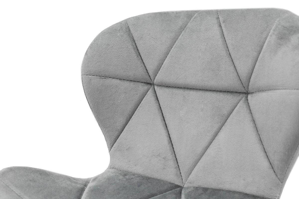 Офисный стул Микс Мебель Рокки Серый велюр (А0058218) - фото 6 Офисный стул Микс Мебель Рокки Серый велюр (А0058218) - фото 6