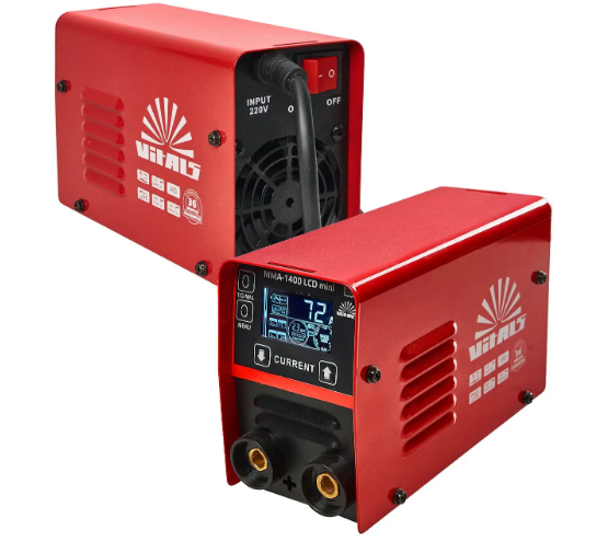 Сварочный аппарат Vitals MMA-1400 LCD мини (1797743715) - фото 3