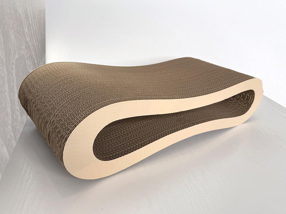 Когтеточка для кошек из картона CLAW-A2Р 65x14x25 см (2321182113)