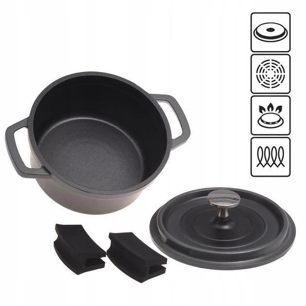 Кастрюля Kamille KM-4455 1,5 л 16 см (122436) - фото 4 Кастрюля Kamille KM-4455 1,5 л 16 см (122436) - фото 4