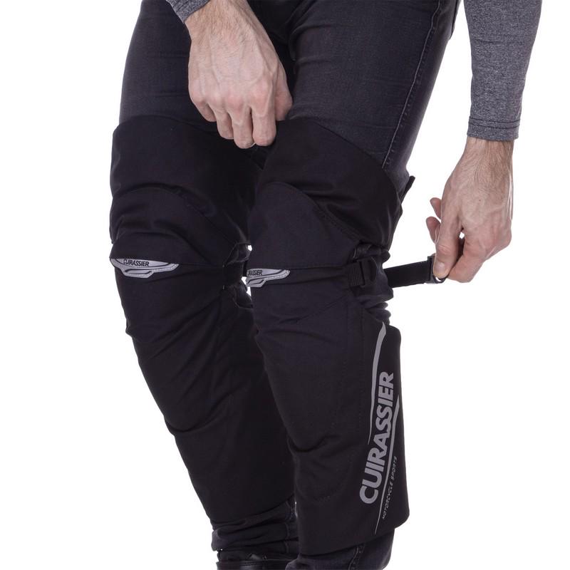 Захист коліна та гомілки Cuirassier K03 Чорний (60508390) - фото 3 Захист коліна та гомілки Cuirassier K03 Чорний (60508390) - фото 3