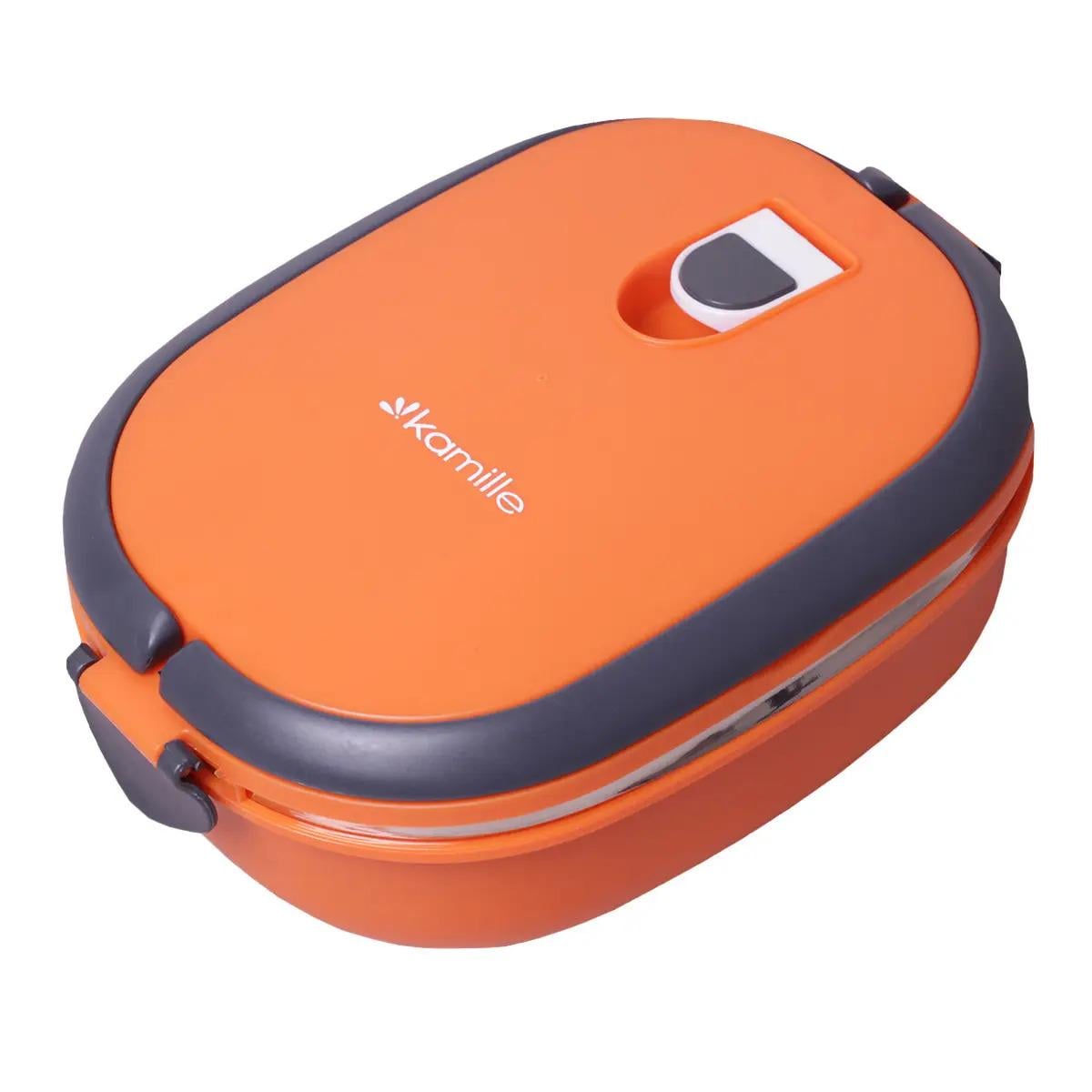 Ланч бокс Kamille KM-2108-OR 900 мл Помаранчевий