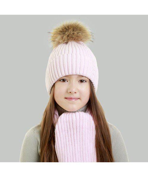 Шапка дитяча Elf Райлі р. 56 Рожевий (OK001614)