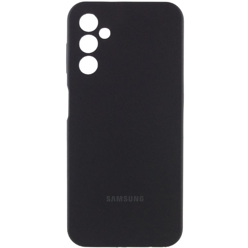Противоударный Чехол Silicone Cover Lakshmi Full Camera (AAA) with Logo для Samsung Galaxy A16 4G/5G Черный / Black