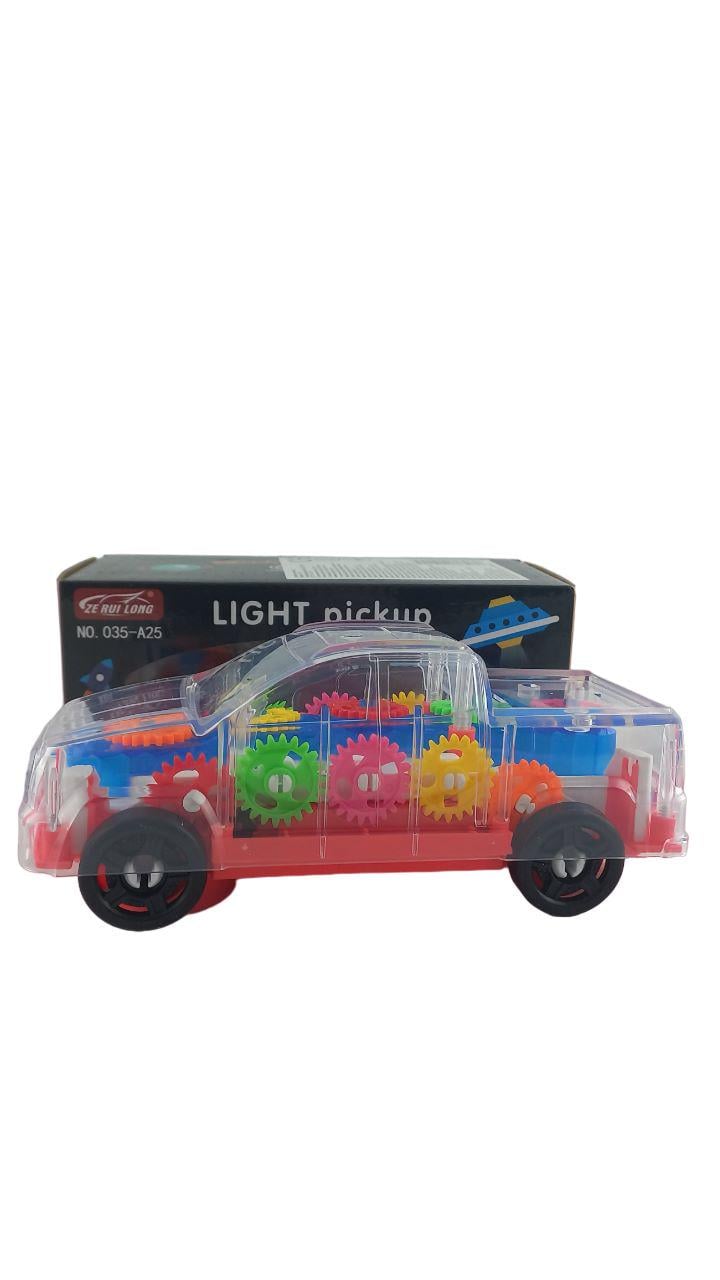 Музыкальная машинка Shantou Jinxing с шестеренками Розовый (151595) Музыкальная машинка Shantou Jinxing с шестеренками Розовый (151595)