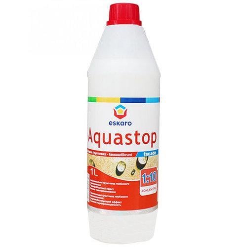 Грунтовка влагоизоляционная для наружных работ Eskaro AQUASTOP FASAD 3 л (2028273770)