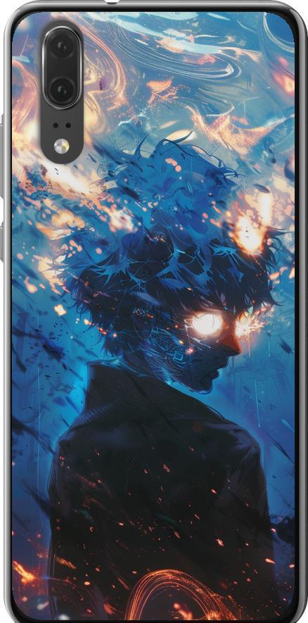 Чехол на Huawei P20 Сатору Годжо (6129t-1396-42517)