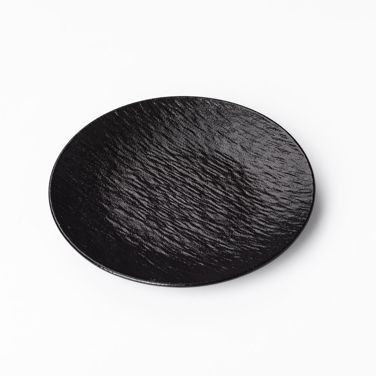 Тарілка десертна керамічна 20 см Чорний (5397) - фото 4 Тарілка десертна керамічна 20 см Чорний (5397) - фото 4