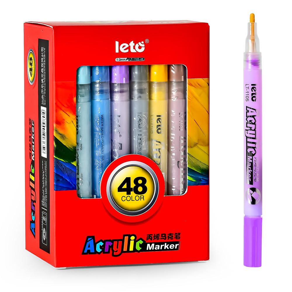 Маркеры акриловые WW00870-K 48 цветов Маркеры акриловые WW00870-K 48 цветов