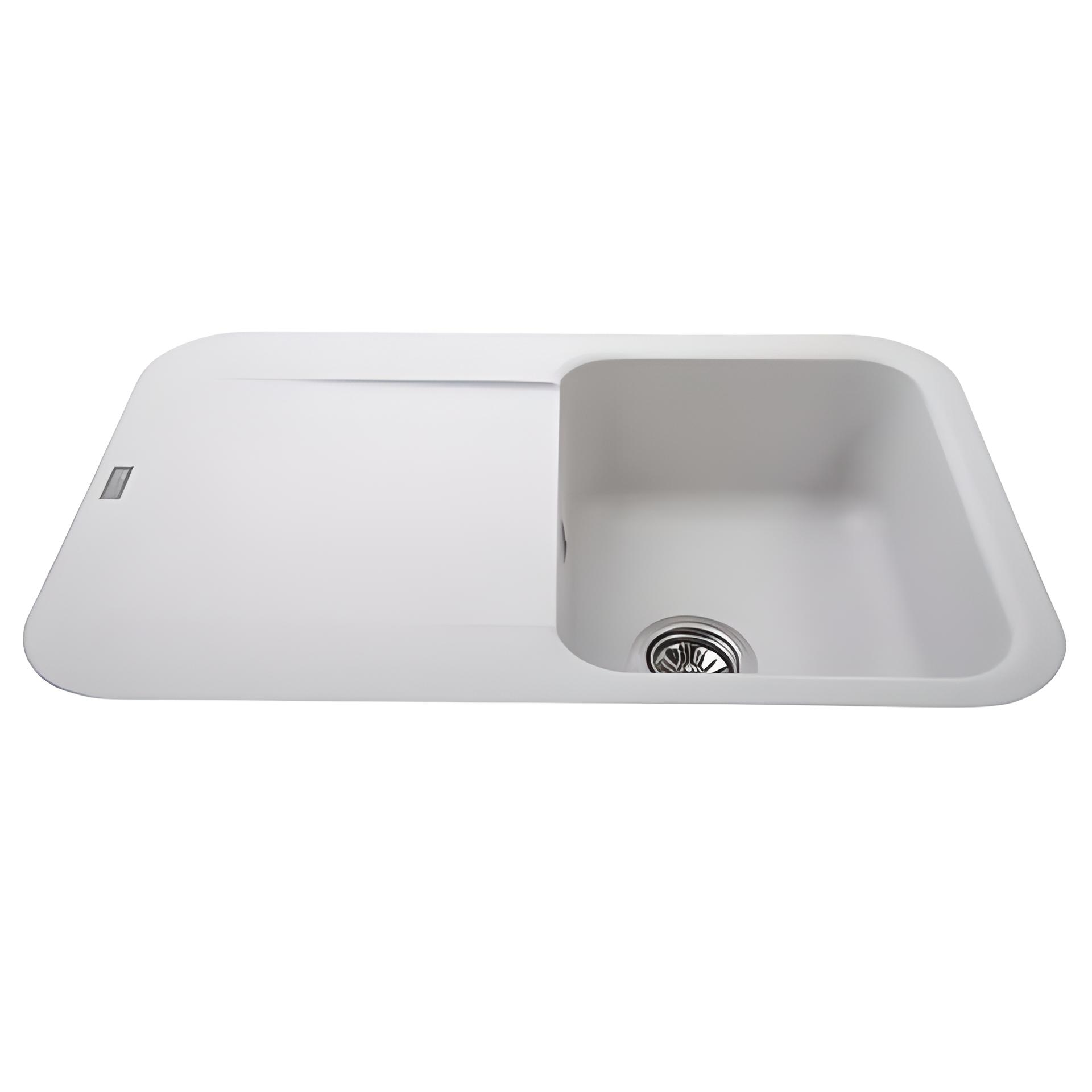 Гранитная мойка Globus Lux Ober 780х500 мм Жемчужина