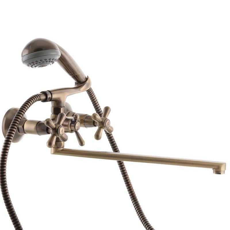 Смеситель для ванны Haiba Dominox 143 Бронзовый (HB0068)