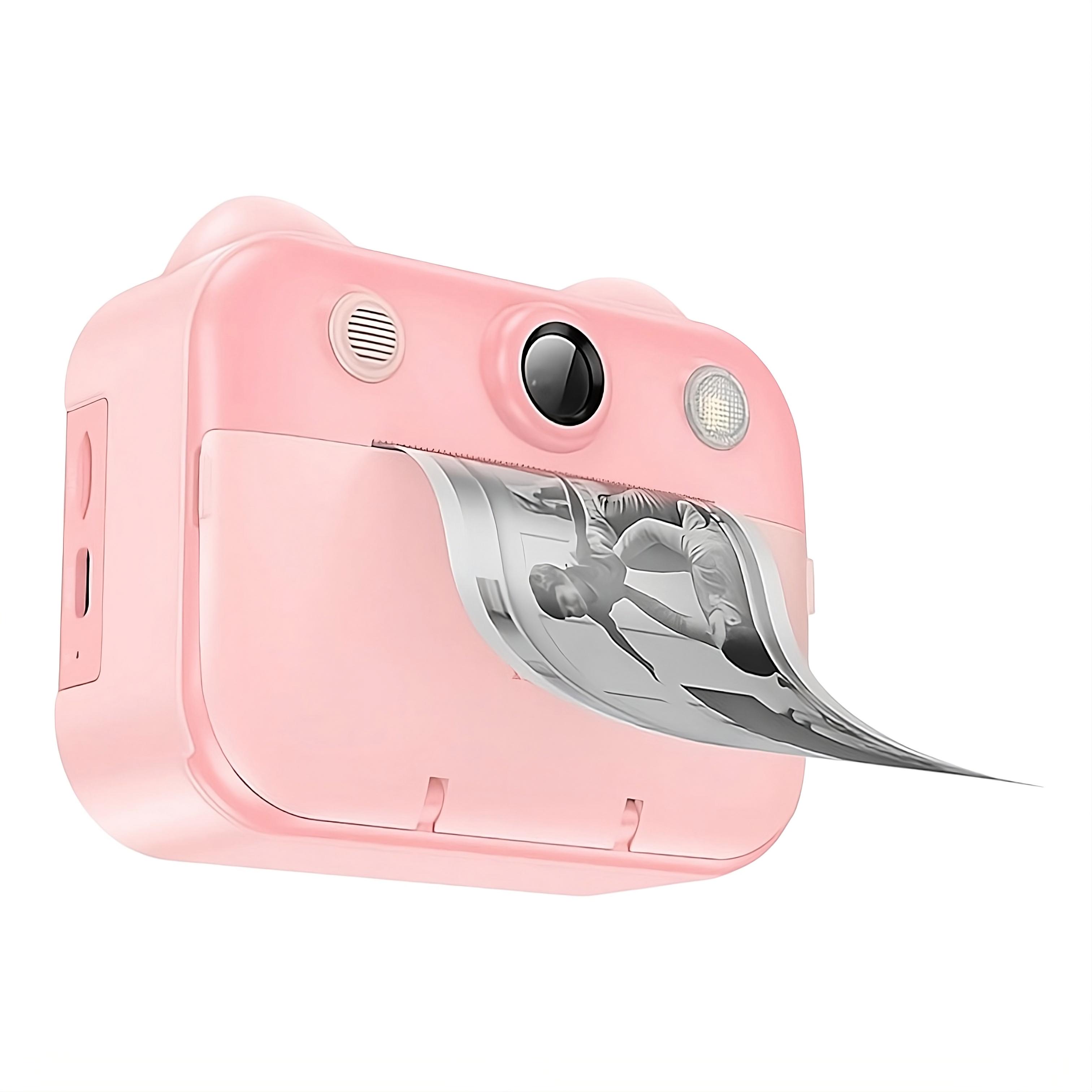 Электронный фотоаппарат детский Hoco DV204 с двумя объективами и мгновенной печатью 2.4" IPS (30775167) - фото 4