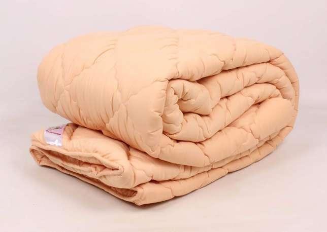 Одеяло из овечьей шерсти полуторное Лери Макс Бежевый (17847)