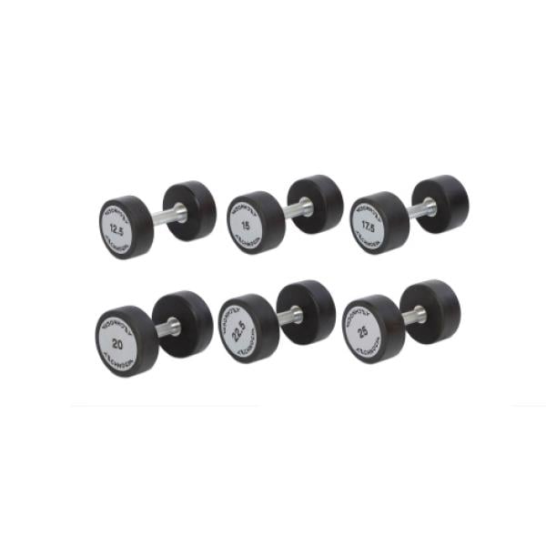 Гантельный ряд Technogym TG 12,5-25 кг 6 пар/225 кг (35366211)