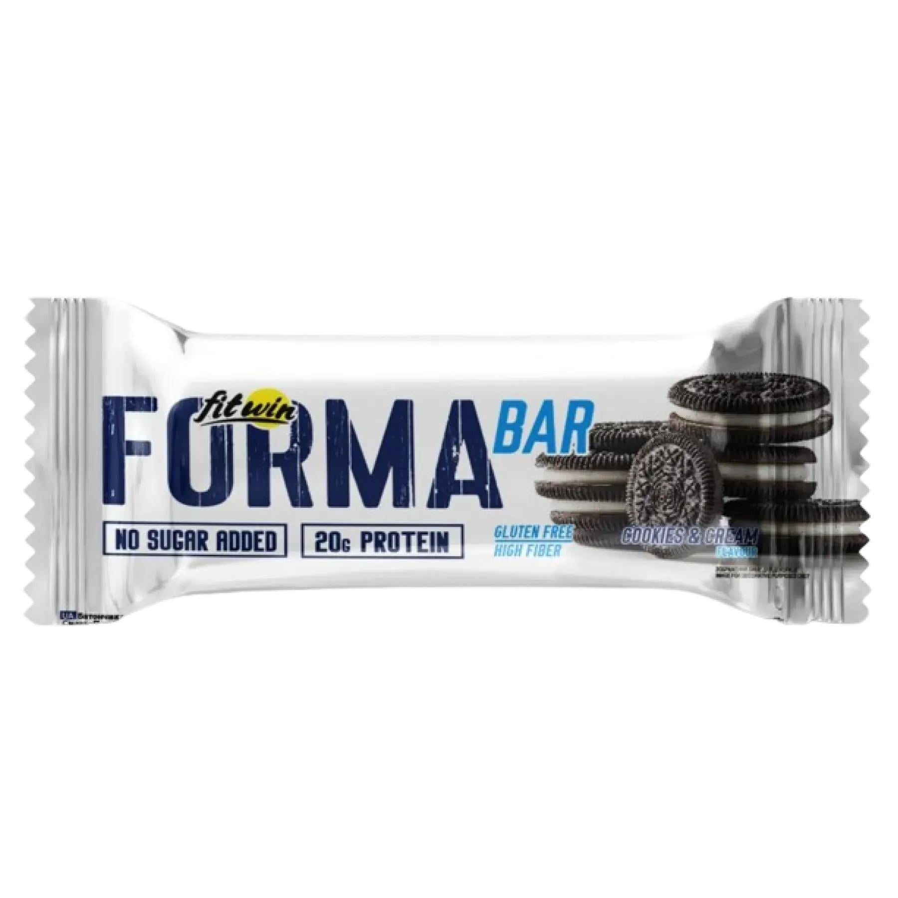 Протеиновый батончик FitWin FORMA BAR без сахара 60 г Печенье и крем (FOR-004)