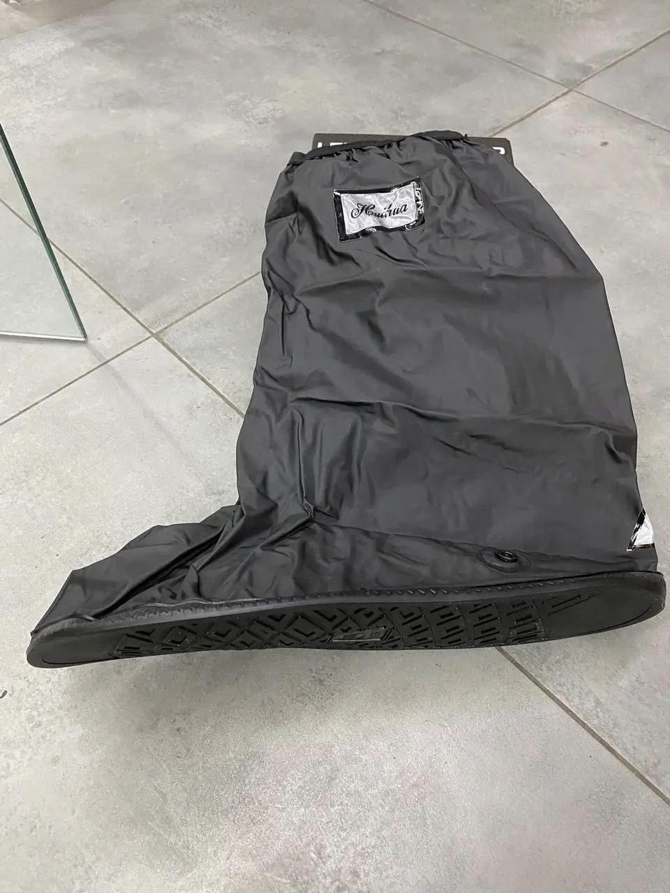 Бахилы на берцы высокие Yakeda водостойкие армейские Черный (243190) - фото 5 Бахилы на берцы высокие Yakeda водостойкие армейские Черный (243190) - фото 5