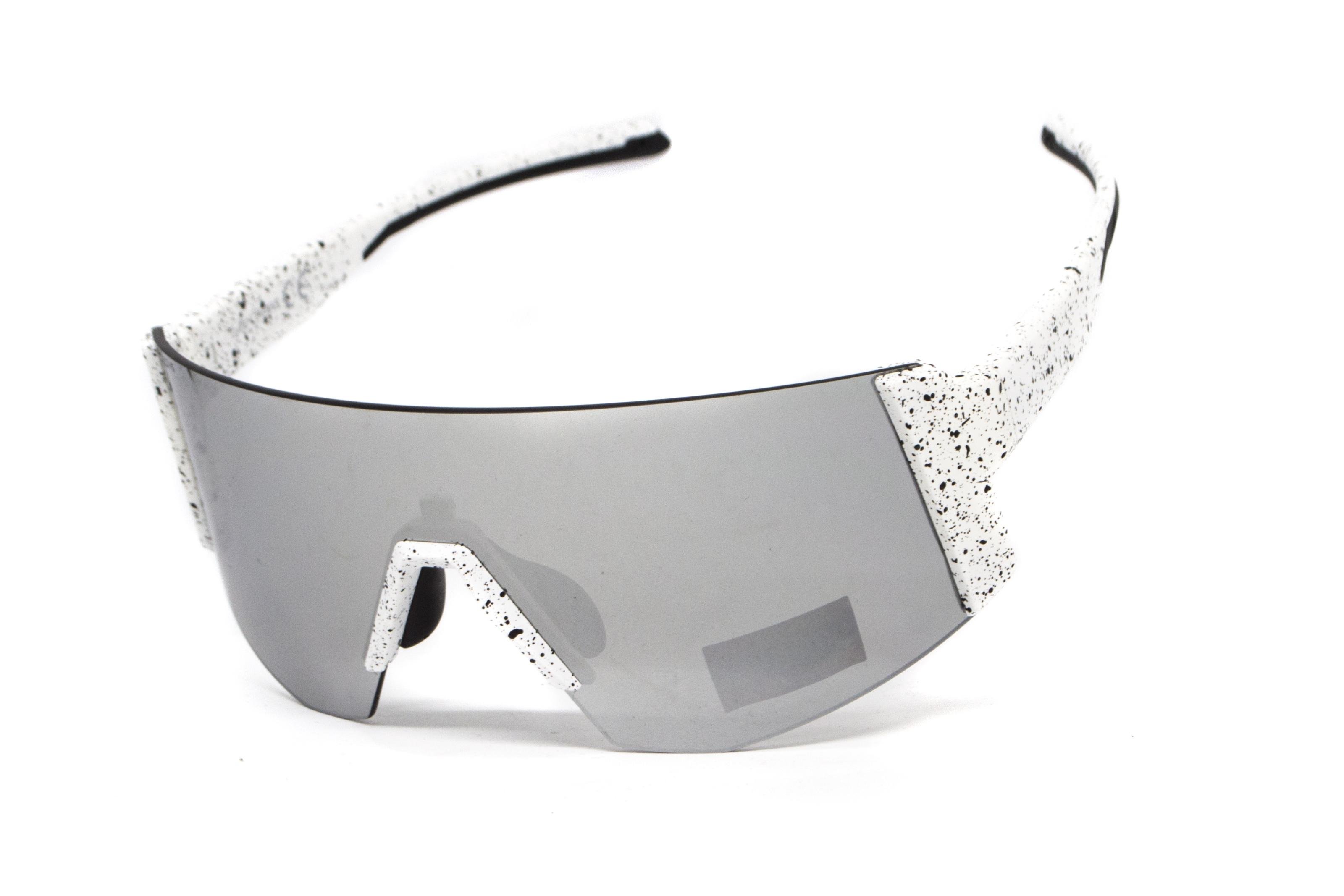 Очки защитные открытые Global Vision Astro G-Tech зеркальные White/Silver