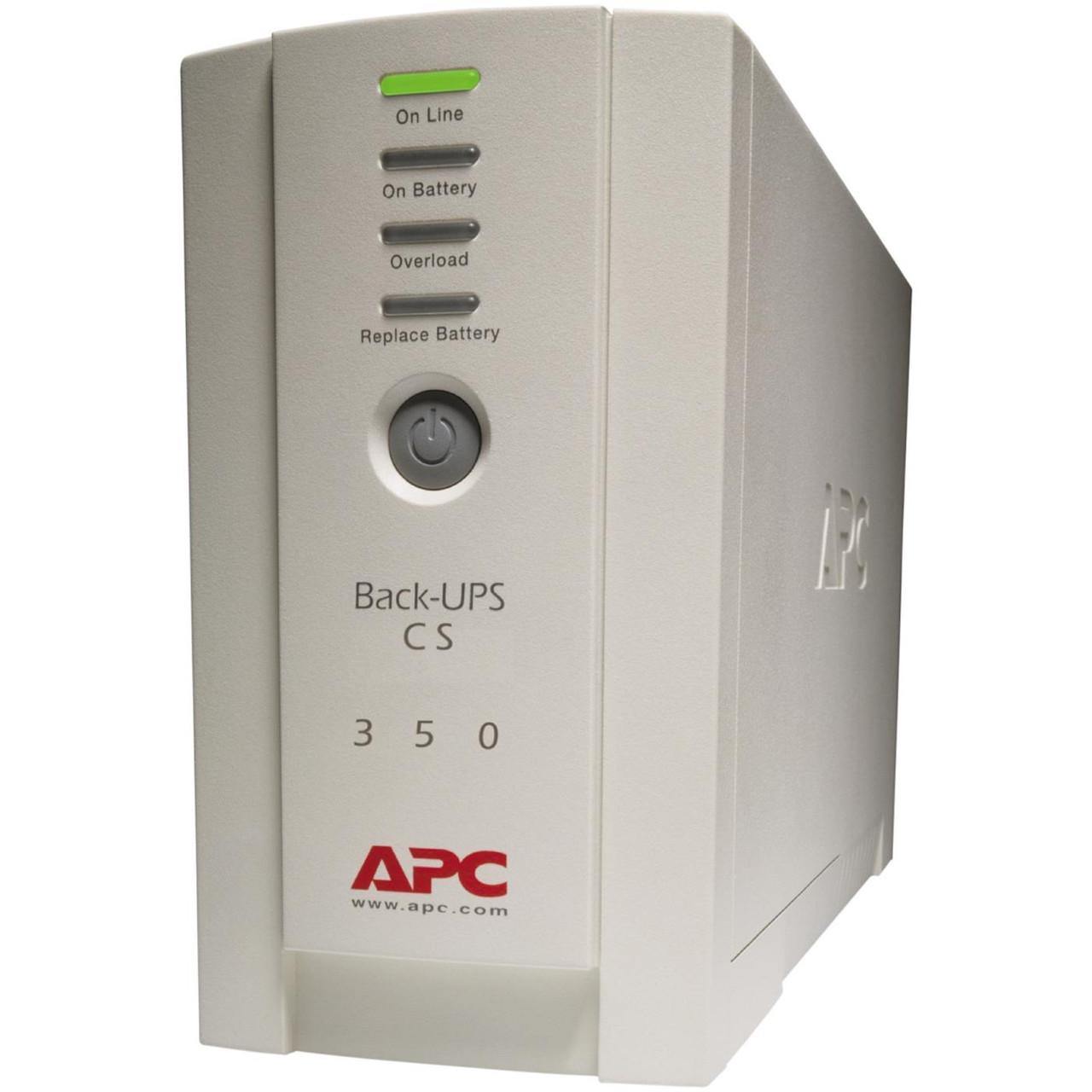 Джерело безперебійного живлення резервне APC Back-UPS 350 USB (BK350EI)